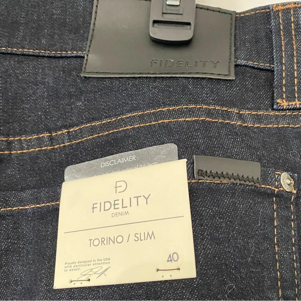 Fidelity Denim nwt fidelity